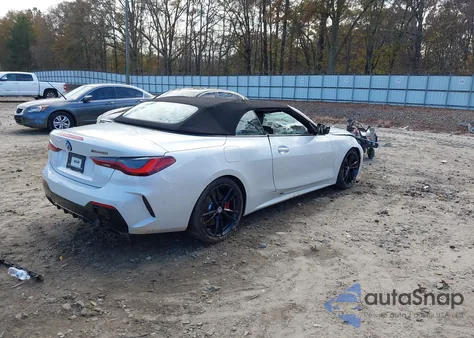 2023 BMW M440I из США, поврежденный, VIN WBA53AT07PCL86744